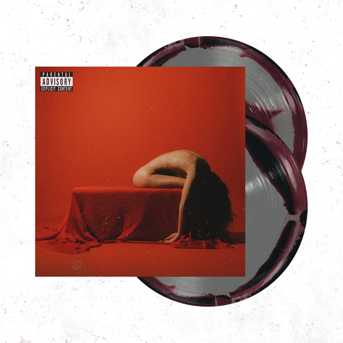 Bad Omens - Vinilo 'The Death Of Peace Of Mind' 2xLP (Oxblood con mármol negro + blanco)