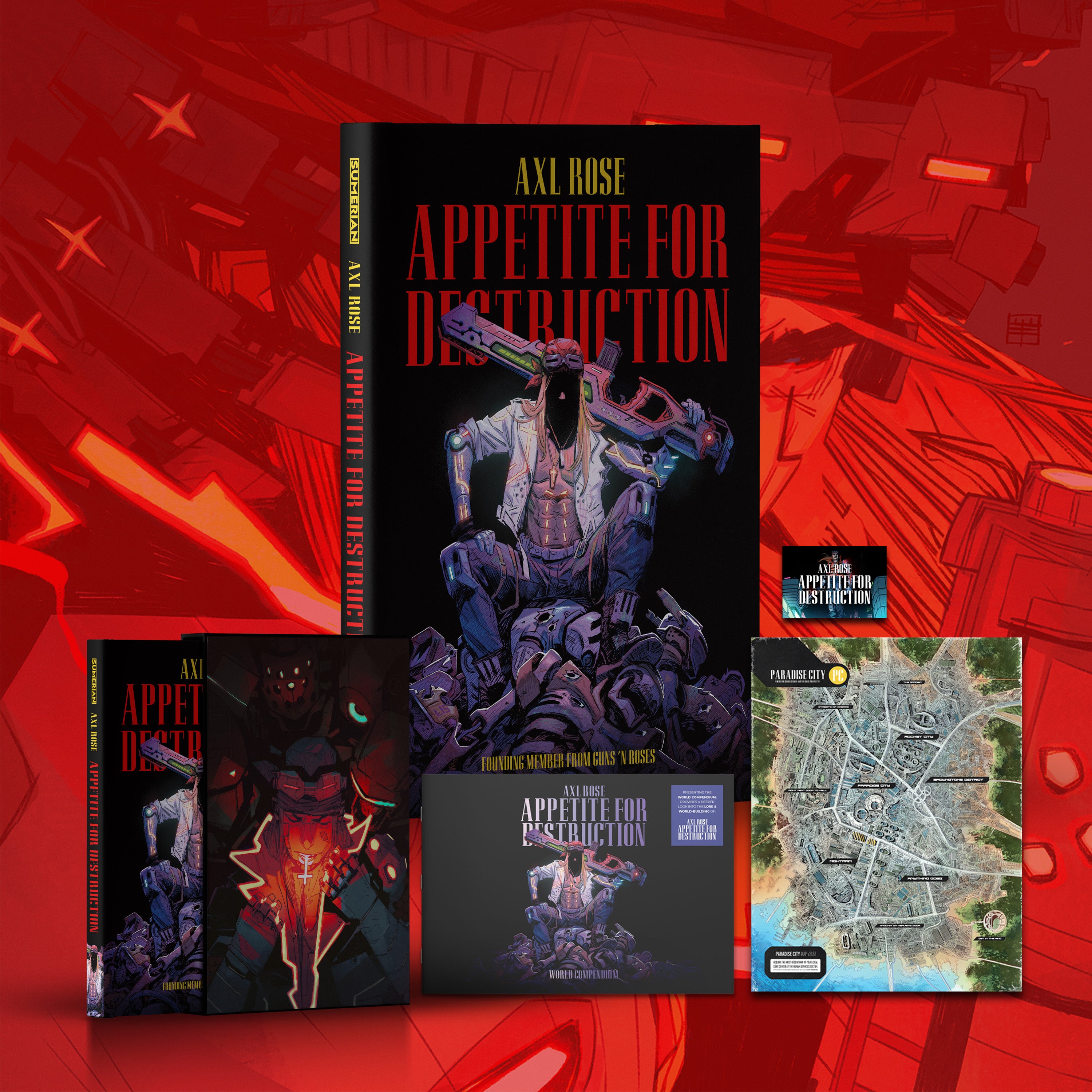Axl Rose: Appetite For Destruction – Sumerian Comics