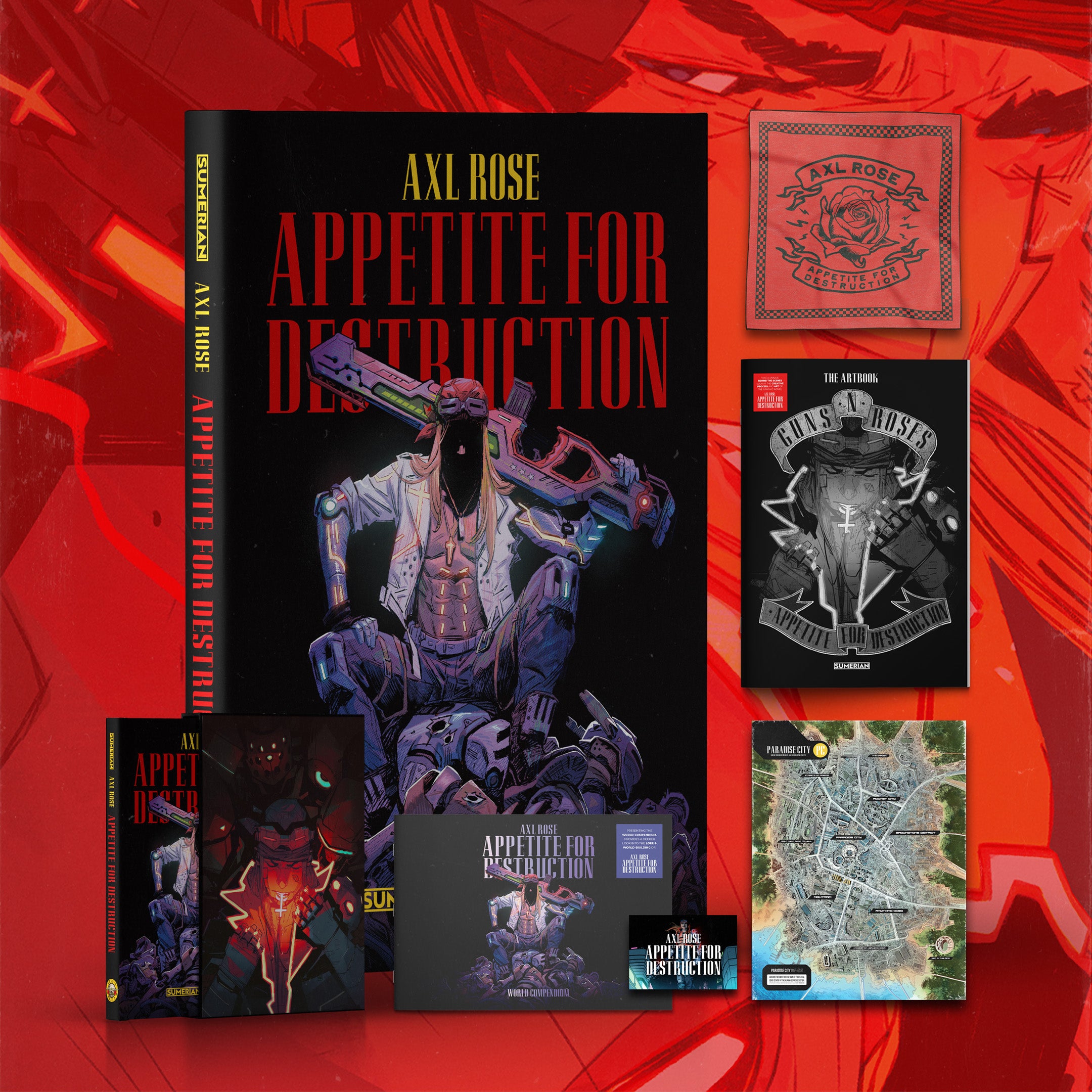 Axl Rose: Appetite For Destruction – Sumerian Comics