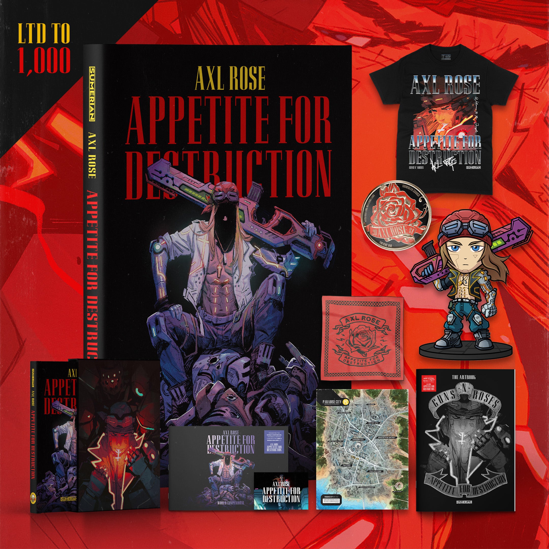 Axl Rose: Appetite For Destruction – Sumerian Comics